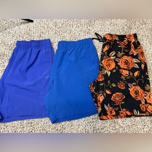 Bundle - 3 men athletic shorts size XL